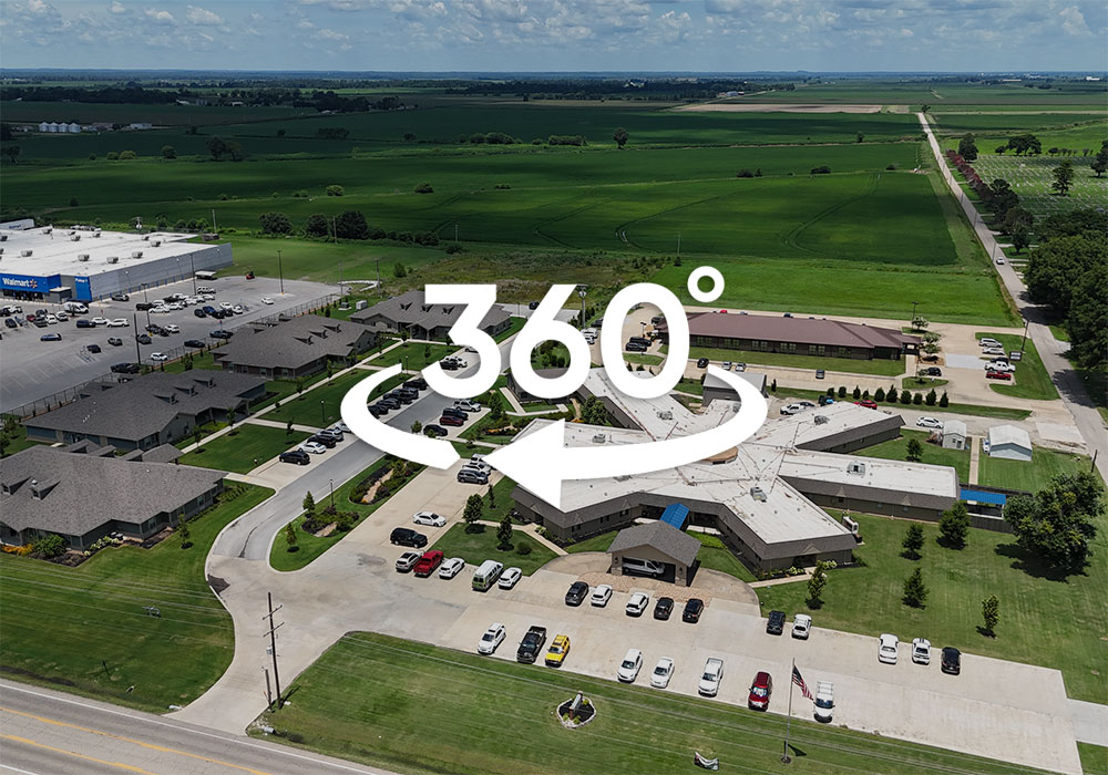 360 Virtual Tour Green House Cottages of Walnut Ridge