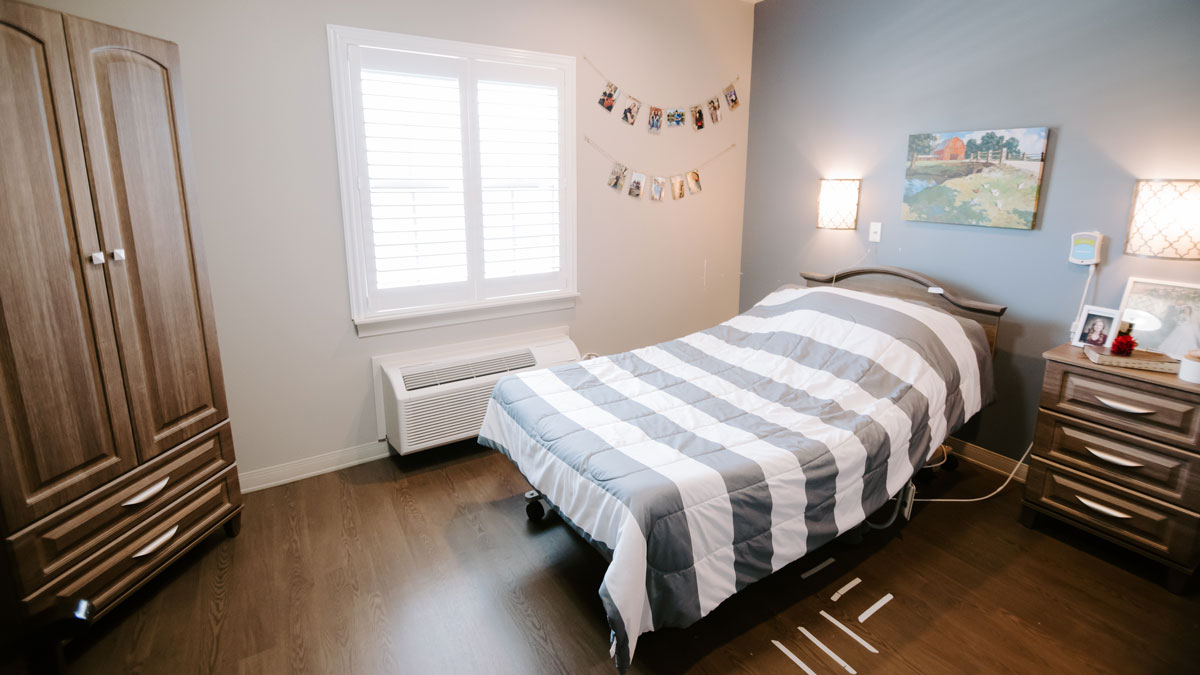 Patient Room at The Green House Cottages of Walnut Ridge