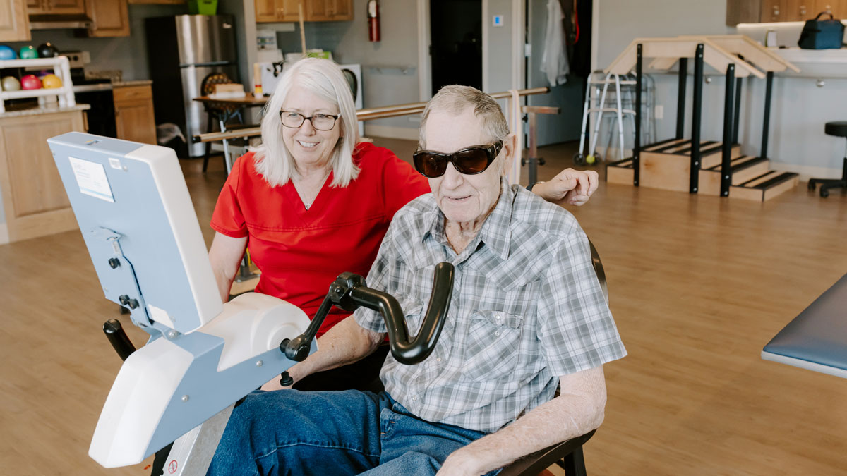 Therapy at The Green House Cottages of Walnut Ridge